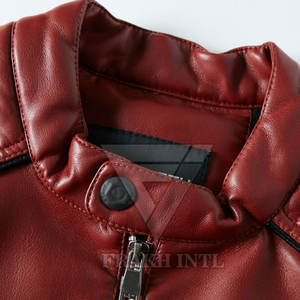 Veste en cuir pour homme de qualité supérieure, disponible en différentes couleurs, veste en cuir pour homme, veste d'hiver pour homme - Product Image 4