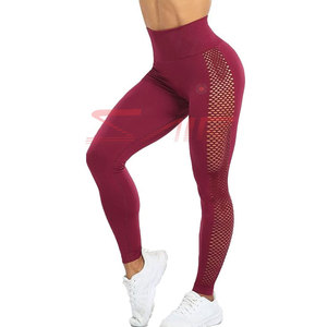 Hot Selling Customized Premium Women's Yoga <b>Leggings</b> Breathable Hot Pants Logo Printed Waist Custom Sublimation Women <b>Leggings</b> - Product Image 1