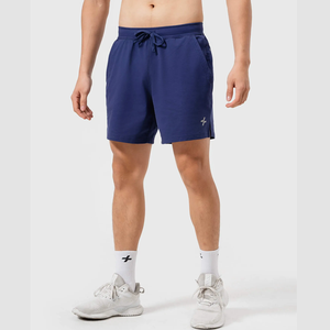 OEM Men's Casual <b>Low</b> <b>Waist</b> Bermuda <b>Shorts</b> Cotton-Blend Solid Pattern Knitted Fabric with Elastic <b>Waist</b> Closure - Product Image 1