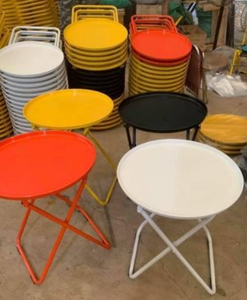 OEM/ODM Compact Tea <b>Table</b>, Electrostatic Painted Steel, Various Options - Product Image 1