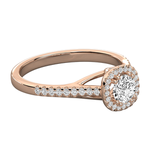 Anillo de Diamante Cultivado en Laboratorio de Oro de 10K - Product Image 2