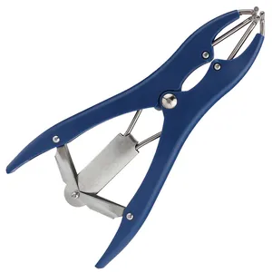 High Quality Plastic Steel/Zinc Alloy Veterinary Elastrator Livestock Stretching Castration Plier Basis Surgical Instruments