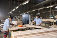 Volets en bois massif élégants de qualité supérieure pour l'architecture et les espaces de garde-robe intérieurs volets fonctionnels durables de taille personnalisée