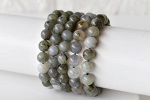 Classic Labradorite Natural Healing 8mm <b>Beaded</b> <b>Bracelet</b> for Meditation Lovers Occasion Anniversary Gift-Unisex - Product Image 3
