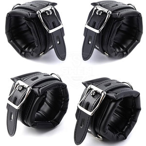 Matériaux durables, attaches en cuir légères avec système de boucle réglable et attaches en cuir confortables - Product Image 1