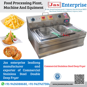 Friteuse électrique professionnelle à double cuve d'occasion pour hôtels et restaurants - Product Image 2