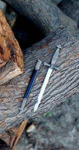 Épée de Highland, épée de maçon, mini épée, épingle de kilt, épée de Highland, épingle de kilt, garde en laiton avec poignée - Product Image 2