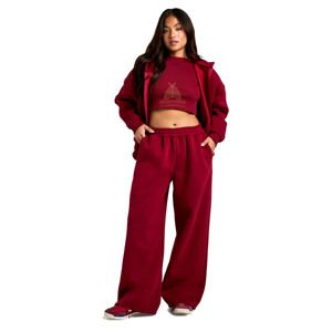 Ensemble de joggings et pantalons de survêtement décontractés à fermeture éclair avec broderie de style solide Vêtements deux pièces lourds avec survêtements - Product Image 1