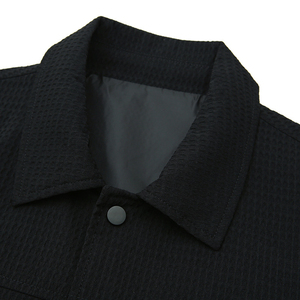 Vestes pour hommes en polyester 100%, baseball, printemps et automne, boutonnées, coupe-vent, grandes tailles - Product Image 4