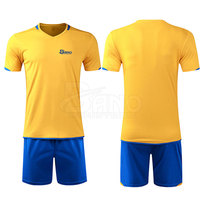 Maillot de football pour hommes de haute qualité, nouveau style, uniforme de football, impression de logo personnalisé, impression numérique, 100% polyester, prix bas, vente en gros