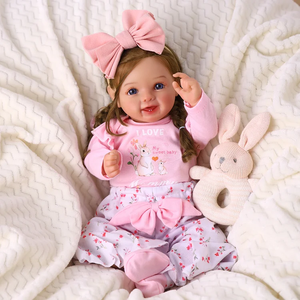 Muñeca Bebé Reborn de Vinilo Realista de 20 Pulgadas, Marca Babeside <span class=keywords><strong>Susan</strong></span>, con Ojos Abiertos, Pintada a Mano, Juguete Educativo para Niñas - Product Image 3