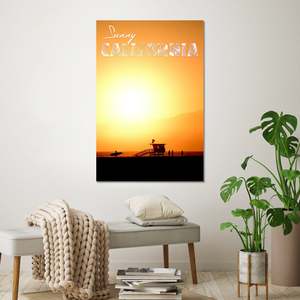 Affiche en papier Sunny California pour décoration murale - Product Image 3