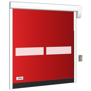 STX-Ai300 Customizable Italian Premium High Speed Door Automated Completely Flexible PVC 900gr/m3 Windproof Industrial Grade - Product Image 1