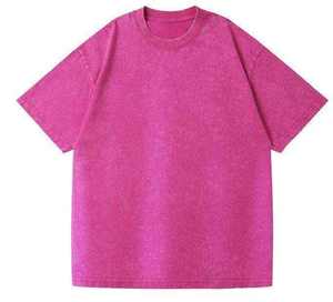 2025ใหม่เสื้อยืดแขนสั้นลำลองสำหรับผู้ชายแบบใหม่เสื้อยืดผ้าบาติกทรงหลวมสำหรับฤดูร้อนดีไซน์ผ้าถักเสื้อโชว์ไหล่ทรงโอเวอร์ไซส์แบบปรับแต่งได้ - Product Image 3