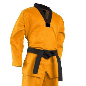 Trajes de Jiu Jitsu Lisos para Hombre, Color Sólido, con Logotipo Personalizado, Ropa de Artes Marciales - Product Image 4