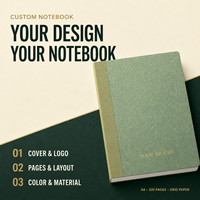 Cuaderno Minimalista LABON de Papel Tomoe River, A5 B6 A6, Diario Ecológico de 68 g/m², Bloc de Notas sin Residuos de Tinta con Cubierta Protectora Transparente