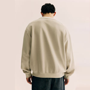 Sweat-shirt à capuche unisexe personnalisé par le fabricant, en maille, 360g, polyester/coton, molleton, style chenille, coupe oversize, hiver - Product Image 3