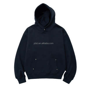 เสื้อฮู้ดผ้าโพลีเอสเตอร์ออกแบบได้ตามต้องการสำหรับ280เสื้อกันหนาวน้ำหนักเบาของ GSM ผ้านุ่มสบายคุณภาพระดับพรีเมียม - Product Image 2