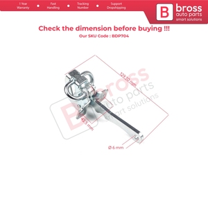 BDP704 Front <b>Door</b> Hinge Stop Check Strap Limiter for Bravo Brava 182 Marea 185 MK1 Weekend 46782841 - Product Image 5