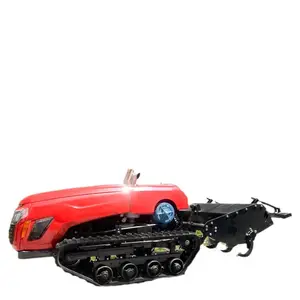 LED headlight 50 horsepower high-quality driving tractor, flood and drought diesel rotary tiller, multi-function tillage tractor