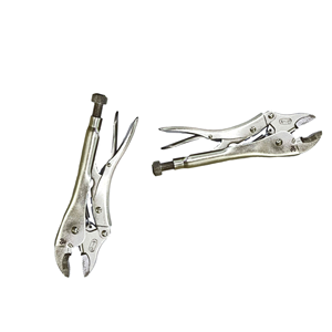 Alicates de bloqueo de mandíbula dentada curvada automática de alta calidad de acero inoxidable original OEM - Product Image 4