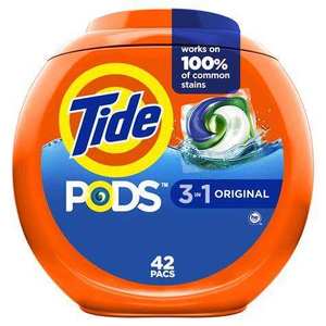 Cápsulas de detergente 3 en 1 Color Protection Tide Pods – Fórmula para el cuidado de colores brillantes - Product Image 1