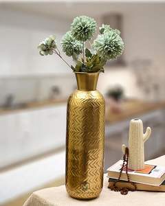 Finition enduite de poudre de Pot de jardinière en métal moderne et élégant pour plantes d'intérieur salon bureau décor de table en gros disponible - Product Image 3