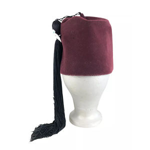 Gorro Masónico de Alta Calidad con Bordado de Joyas Rojas, Gorra Personalizada Más Vendida para Masones, Uso Casual, Playa, Deportes y Viajes - Product Image 3