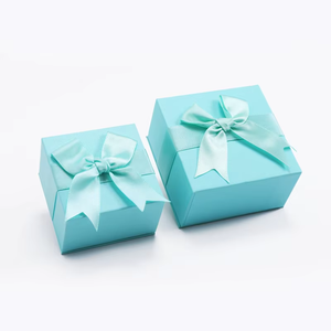 <b>Cheap</b> Price Shock Resistant Square Party Necklace Ring Display Custom Jewelry <b>Box</b> Custom Jewelry <b>Box</b> Packaging - Product Image 1