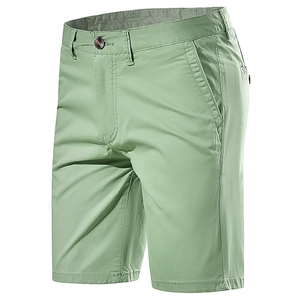 Pantalones cortos para hombre de estilo clásico moderno, diseñados para un movimiento cómodo con un diseño equilibrado y una apariencia informal y sencilla para la calle. - Product Image 2