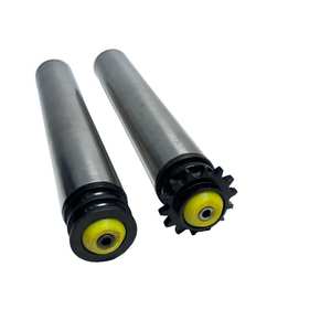 Galvanis dan baja tahan karat 35mm 30mm 42mm 20mm 38mm 25mm 60mm 50mm Diameter alat konveyor rol untuk rol konveyor - Product Image 3