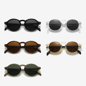 Gafas de Sol Vintage Ovaladas con Protección UV Polarizada 2025, Gafas de Sol de Acetato Grueso de Diseño para Mujer, Retro para Hombre - Product Image 5