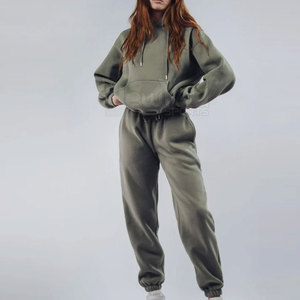 Survêtements pour femmes sur mesure à faible MOQ, utilisation en extérieur, vêtements pour femmes, couleur personnalisée, survêtement pour femmes - Product Image 1