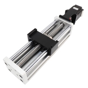 Module de mouvement linéaire HPA90 à double axe linéaire, course directe efficace 100-600mm, avec moteur pas à pas NEMA 23 et rail de guidage linéaire, pour CNC - Product Image 1