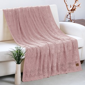 Manta de punto Dalisa Emily-100% Lyocell Tence, suave, ligera y transpirable para cama, sofá, sofá y viajes - Product Image 2