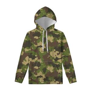 Sudadera con capucha de camuflaje digital de gran tamaño para hombre, forro polar transpirable con diseño antiestático para otoño, ropa de calle, Sudadera con capucha - Product Image 5
