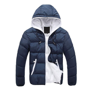 Chaqueta de Plumón Personalizada al por Mayor para Hombre, Chaqueta de Invierno 2022 de Alta Calidad, Chaqueta de Invierno Acolchada con Capucha para Hombre - Product Image 1