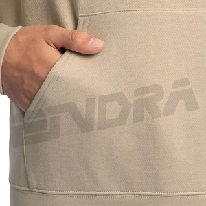 Sweat à capuche en coton pour hommes pull en polaire thermique sweat à capuche chaud haut à capuche hiver épais sweat à capuche décontracté tissu doux à capuche pour le froid - Product Image 5