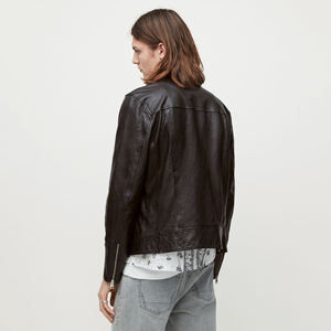 Chaqueta de cuero de oveja para hombre, el mejor diseño, venta al por mayor, precio barato, transpirable, 2022 - Product Image 6