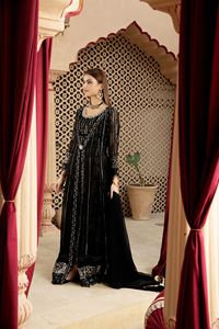 Robe de soirée pour femmes de haute qualité, belle et élégante robe de soirée pakistanaise pour mariage et fête pour dames, vente en gros, OEM - Product Image 3