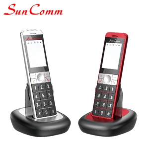 Téléphone portable numérique sans fil SC-2304BLU pour bureau, avec DECT 6.0, 16 langues, garantie 1 an - Product Image 5