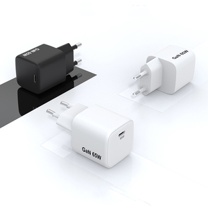 Mini Cargador PD Gan de 65W, Tipo C con Certificación CB, CE, ROHS, KC, Adaptador de Carga Rápida USB de Pared de 65W para <span class=keywords><strong>iPhone</strong></span> y Samsung - Product Image 1