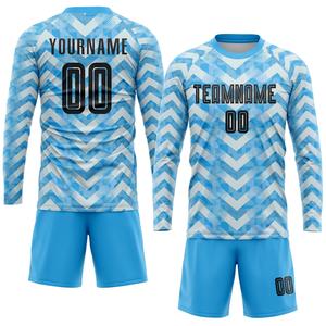 Ensemble de maillot et short de football personnalisé pour équipe masculine, respirant, séchage rapide, tenue de match, logo, numéro, OEM - Product Image 4