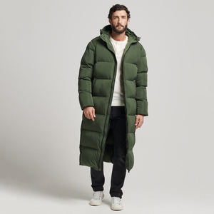 Long <b>Puffer</b> <b>Jacket</b> Winter Clothing Custom Wear <b>Jacket</b> - Product Image 1