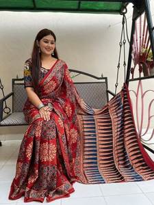 Style de coton Chanderi moderne tendance pour les fêtes Diwali Beach pour les tenues à la mode - Product Image 4