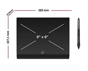 Deco Pro Mw 2nd Generation Bluetooth Wireless Graphics <b>Tablet</b> Medium - Product Image 3
