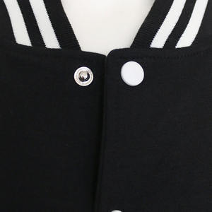 Chaqueta de béisbol delgada OEM de fabricación de calidad superior 2024/chaqueta universitaria de lana y cuero para hombre - Product Image 4