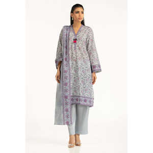 IUSTKSD-2022 Ensemble 3 pièces décontracté imprimé en tissu léger, motif floral, grande taille, élégant, pour fêtes et occasions formelles, ODM XS, pour le quotidien et les soirées - Product Image 4