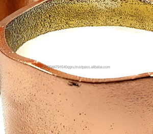 Luxury Copper Raw Design Metal Jar Candle From Manufacturer in India - Product Image 4