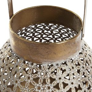 Best Class Antique Copper Metal <b>Sheet</b> Etching Net Egg Shape Christmas Candle Holder Lantern Home Garden Decor Printed <b>Glass</b> Jar - Product Image 3